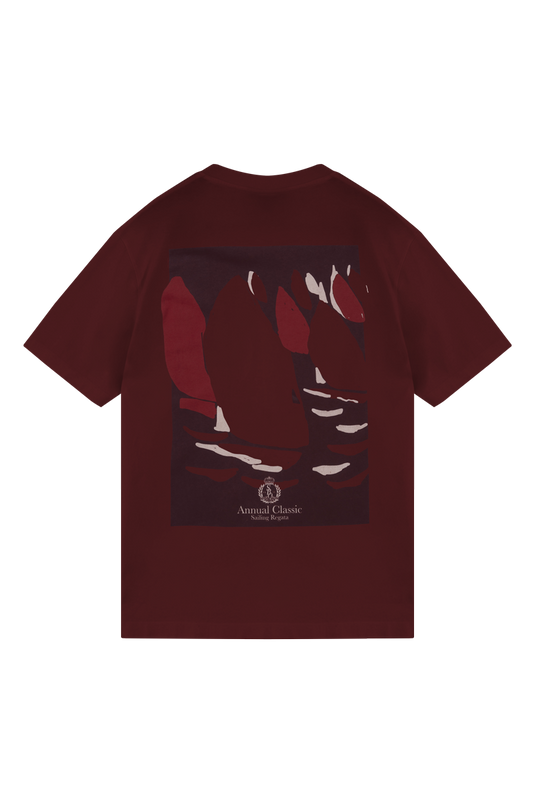 SCM Regatta T-Shirt Burgundy SBQ