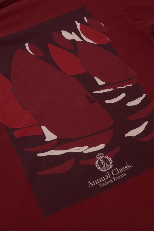SCM Regatta T-Shirt Burgundy SBQ