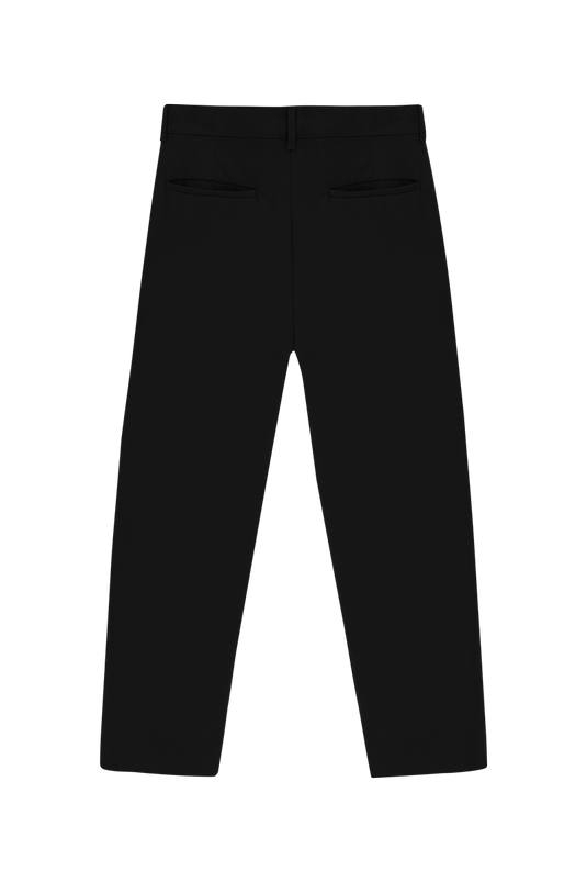SCM Merens Tailored Trousers Black SBQ