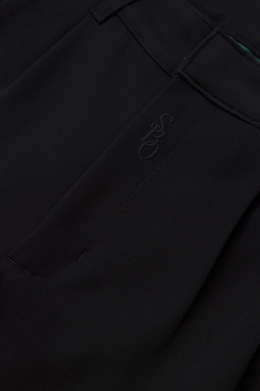 SCM Merens Tailored Trousers Black SBQ
