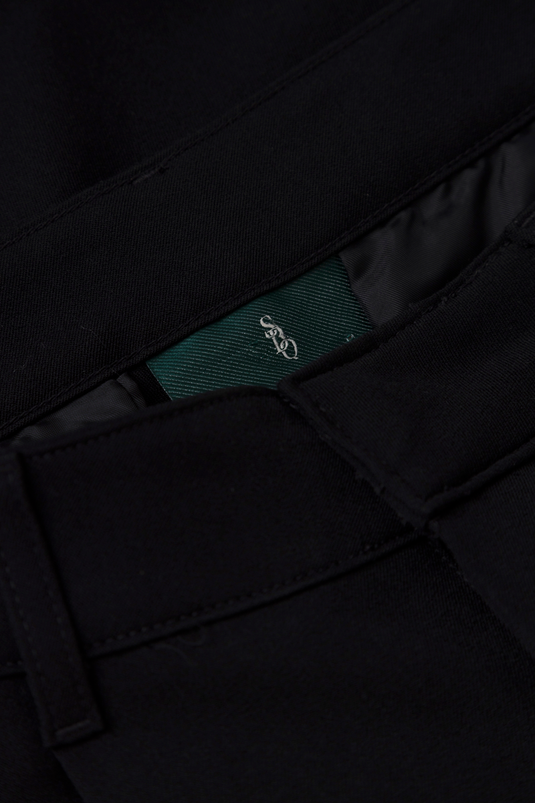 SCM Merens Tailored Trousers Black SBQ