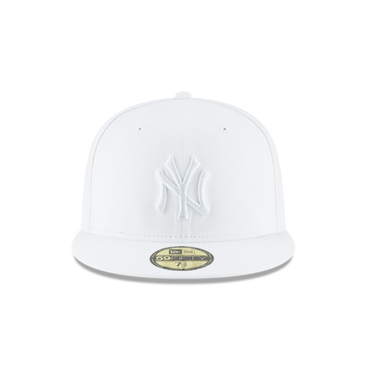 GORRA NEW YORK YANKEES MLB BASIC COLLECTION 59FIFTY BLANCO NEW ERA