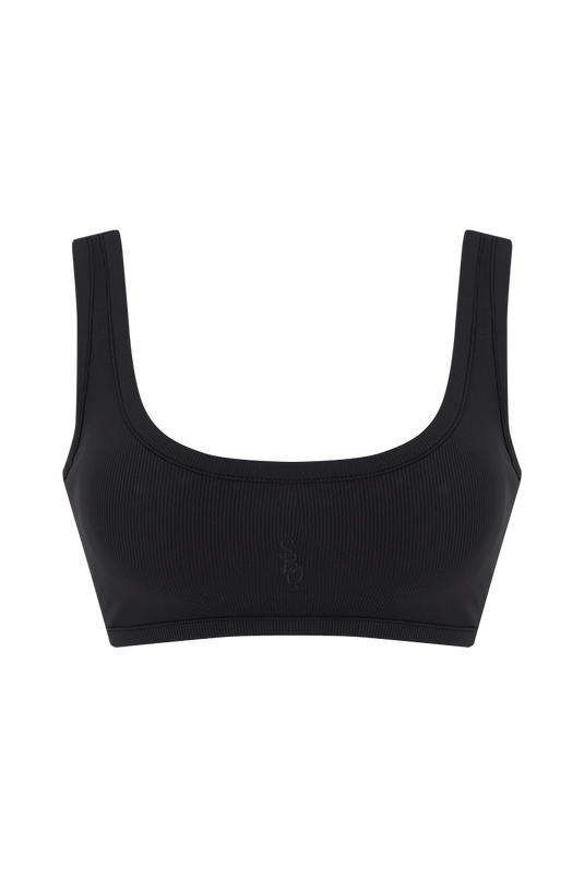 SCW Livigno Crop Top Black SBQ
