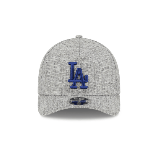 GORRA LOS ANGELES DODGERS MLB COTTON WEAVE 9FORTY AJUSTABLE GRIS NEW ERA