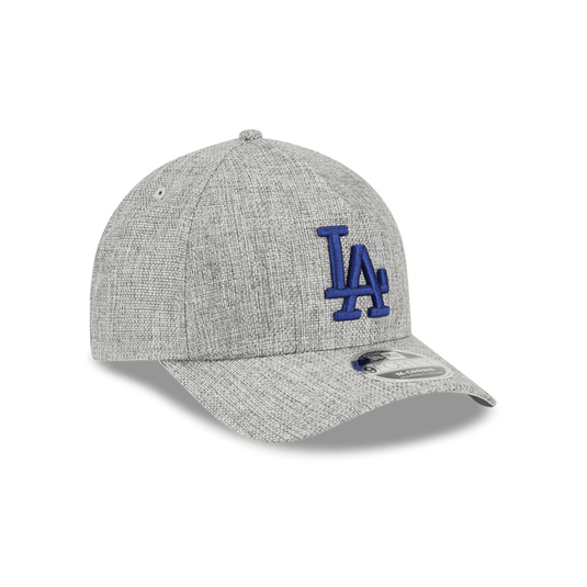 GORRA LOS ANGELES DODGERS MLB COTTON WEAVE 9FORTY AJUSTABLE GRIS NEW ERA