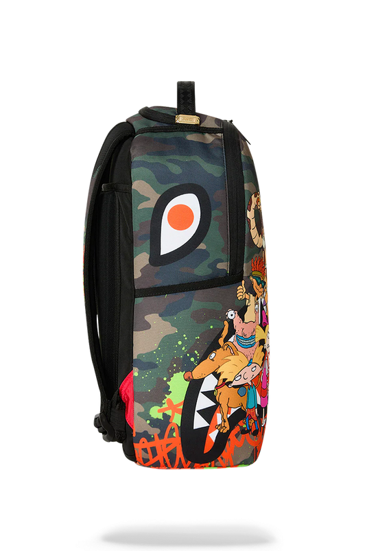 SPRAYGROUND MOCHILA 90'S NICK CAMO WITH GRAFFITI 910B9094NSZ