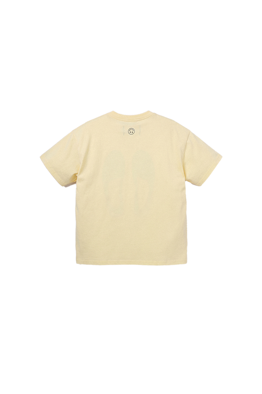 J BALVIN J4 SNEAKER PRINT TEE YELLOW