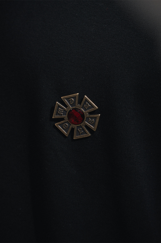 OMERTÁ PIN T-SHIRT BLACK