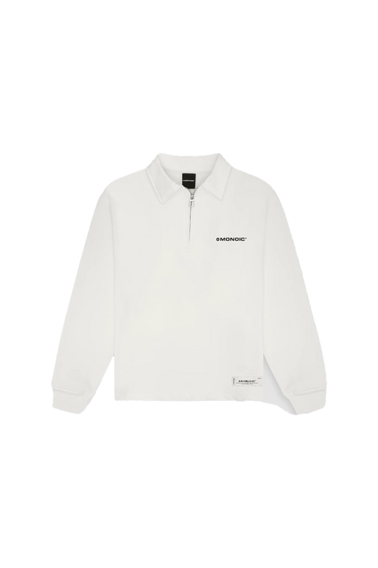 QUARTER ZIP V2 – OFF WHITE