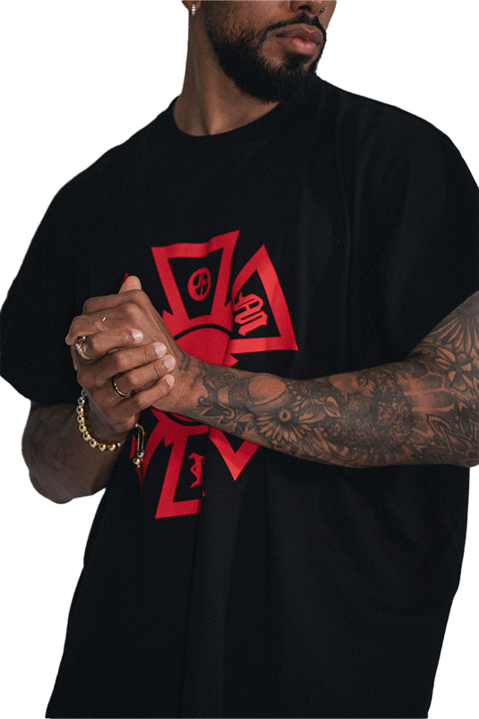 OMERTA SLEEVELESS BOXY TEE