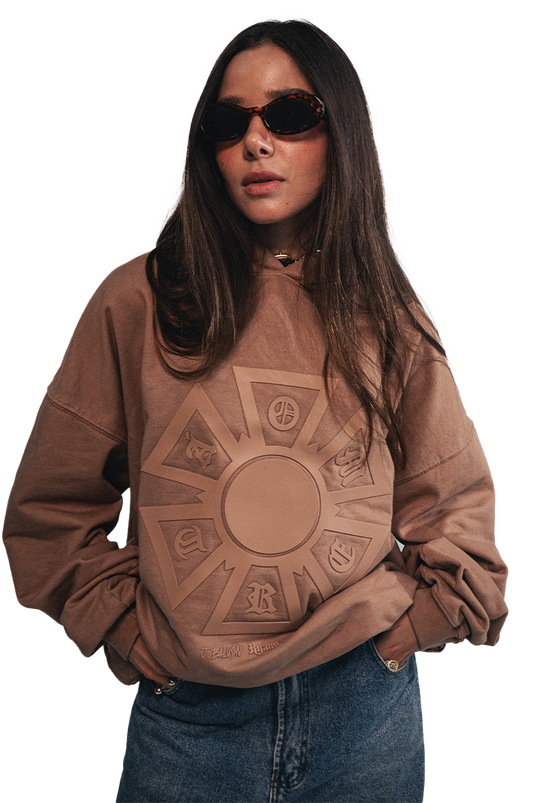 OMERTÁ BROWN HOODIE