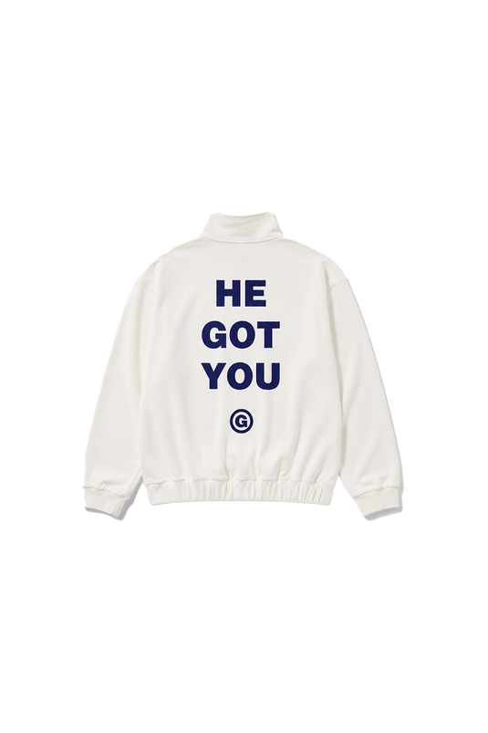 SBQ NC26M CREAM KNITTED JUMPER MEN