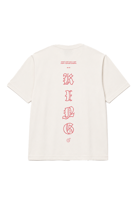 SBQ NC26M CREAM/PINK T-SHIRT MEN