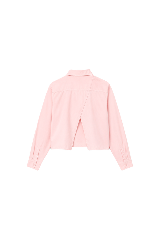 SBQ NC26W PINK BOXY SHIRT