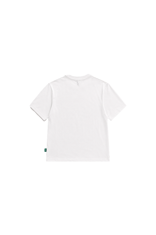 SBQ MA26 T-SHIRT FLOWER WHITE