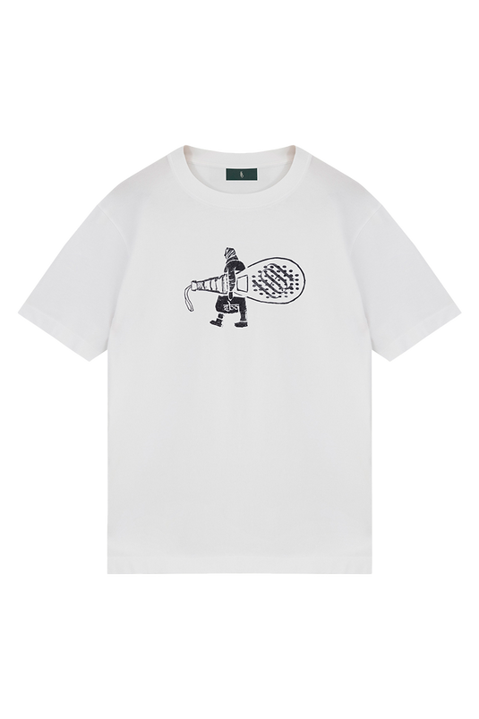 Wg Over Tshirt Big Padel White SBQ