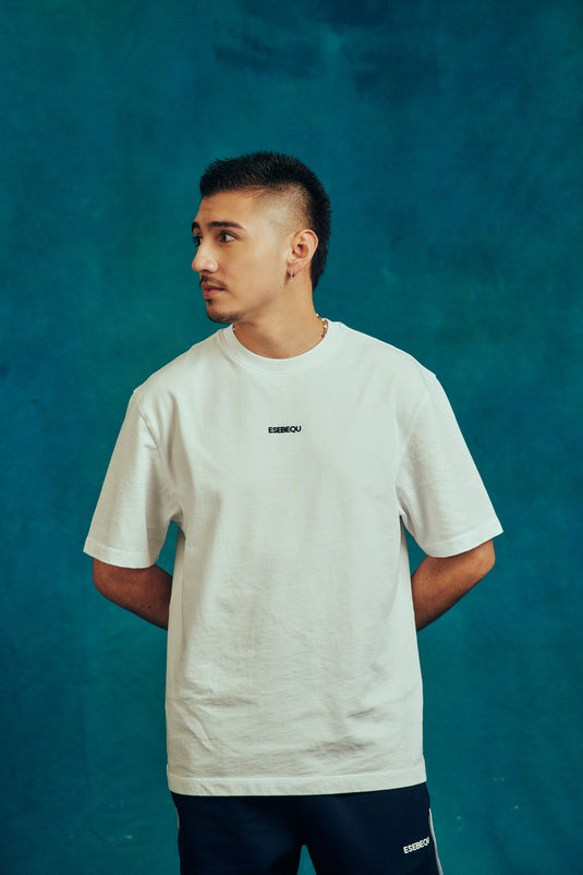 SBQ MA26 T-SHIRT LOGO WHITE