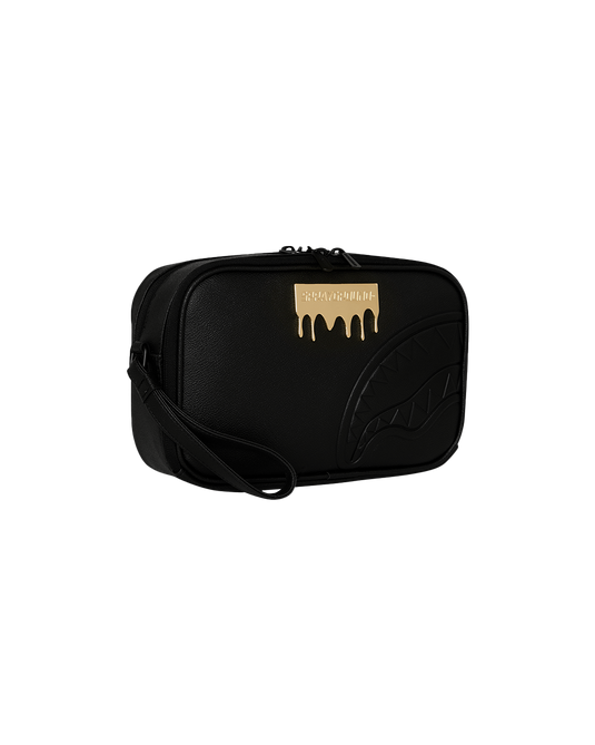 NECESER SPRAYGROUND GOLD BRICK LUXE BLACK 910B9043NSZ