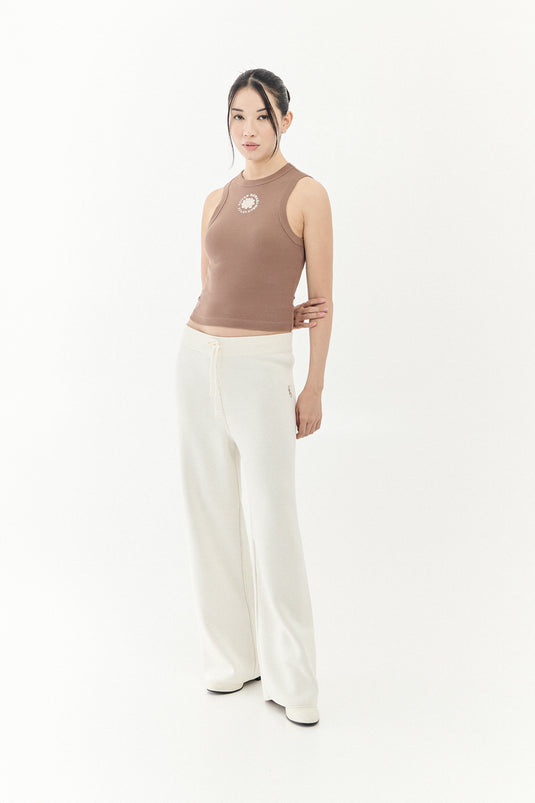 SBQ W SHIBUI IKI BROWN TANK TOP