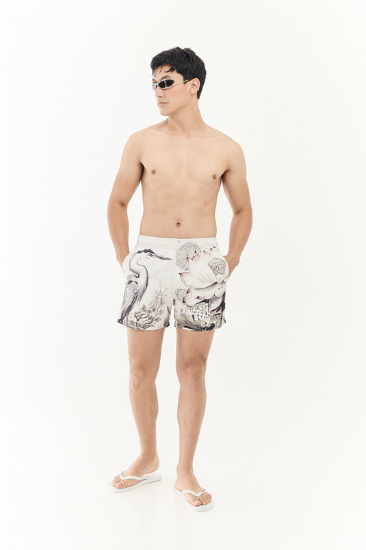 SBQ M SHIBUI FUJIN LACK CRANE SWINPANT