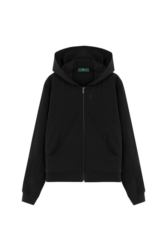 SBQ M SHIBUI KIHON BLACK HOODIE