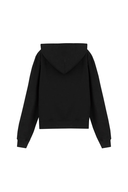 SBQ M SHIBUI KIHON BLACK HOODIE