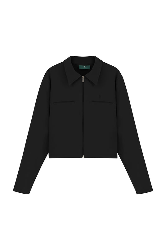 SBQ W SHIBUI KIHON BLACK JACKET