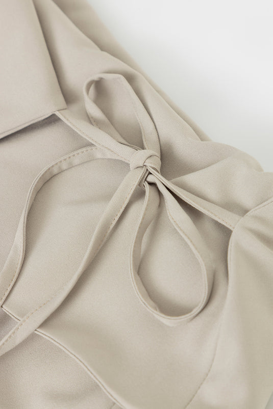 SBQ W SHIBUI KIHON CAMEL SKIRT