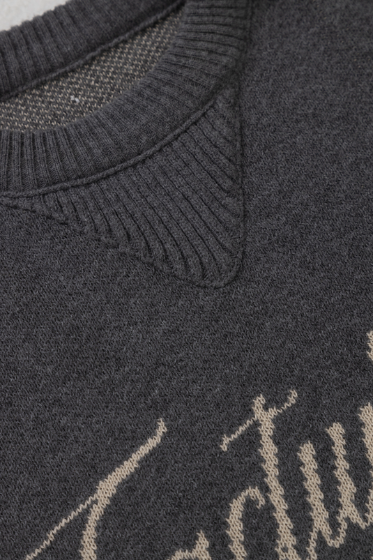 SCW Terra  Knit Jacket Gray SBQ