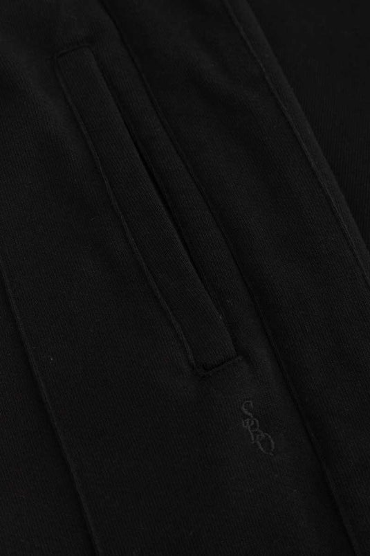 SBQ M SHIBUI IKI BLACK SWEATPANTS