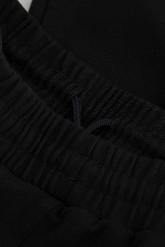 SBQ M SHIBUI IKI BLACK SWEATPANTS