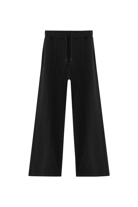 SBQ W SHIBUI KIHON BLACK SWEATPANTS