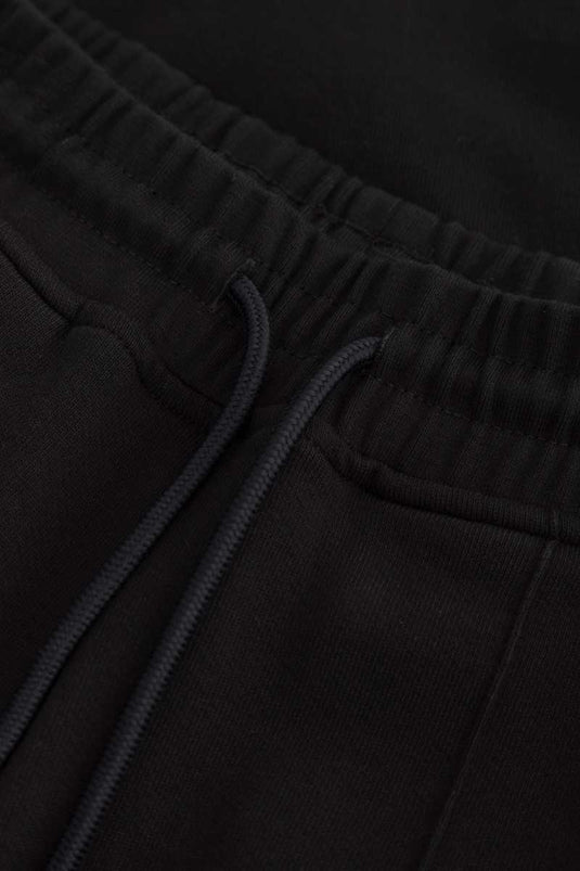 SBQ W SHIBUI KIHON BLACK SWEATPANTS