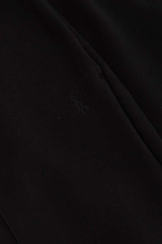 SBQ W SHIBUI KIHON BLACK SWEATPANTS