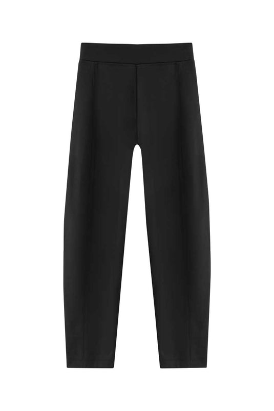 SBQ W SHIBUI KIHON BLACK TROUSERS
