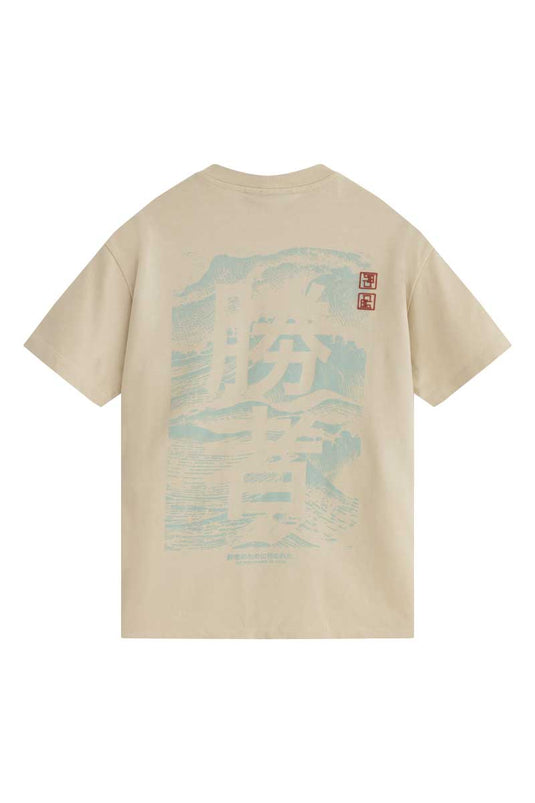 SBQ M SHIBUI IKIGAI IVORY TSHIRT