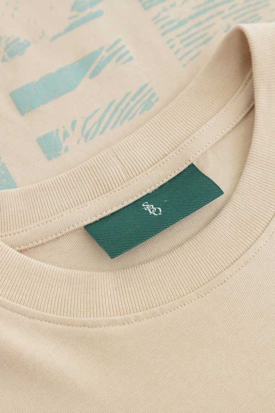 SBQ M SHIBUI IKIGAI IVORY TSHIRT