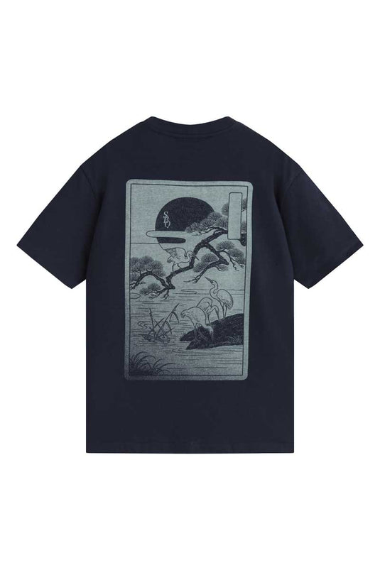 SBQ SHIBUI INDIGO DARK BLUE TSHIRT