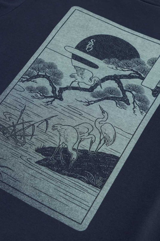 SBQ SHIBUI INDIGO DARK BLUE TSHIRT