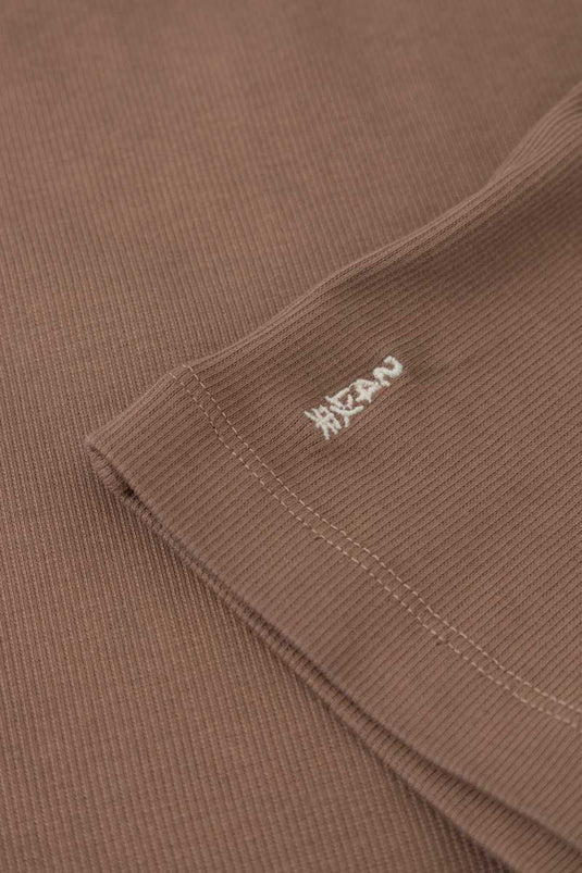 SBQ W SHIBUI IKI BROWN TANK TOP