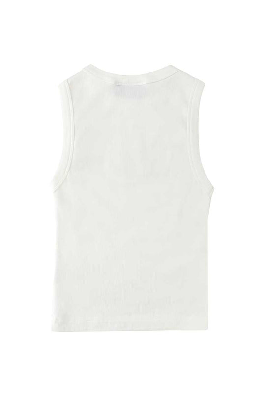SBQ W SHIBUI KIHON IVORY TANK TOP