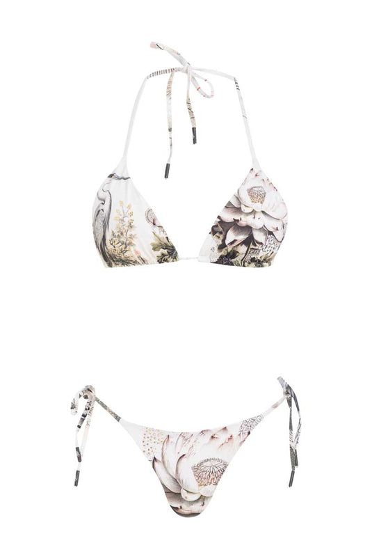 SBQ W SHIBUI FUJIN LACK CRANE BIKINI