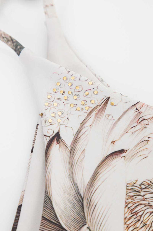 SBQ W SHIBUI FUJIN LACK CRANE BIKINI