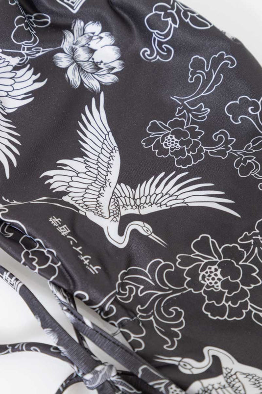 SBQ W SHIBUI FUJIN LACK CRANE BIKINI SIZE