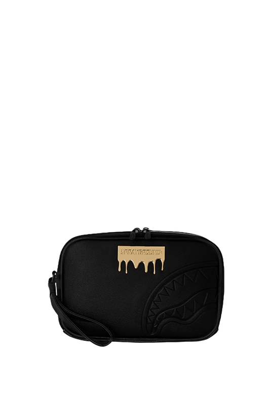 NECESER SPRAYGROUND GOLD BRICK LUXE BLACK 910B9043NSZ