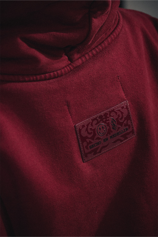 OMERTÁ MAROON HOODIE