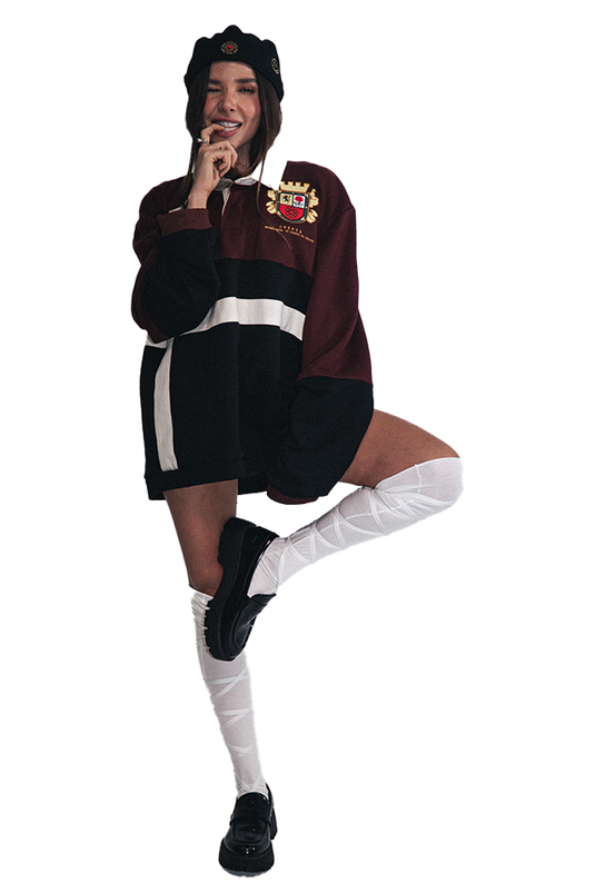 OMERTA LONG SLEEVE POLO