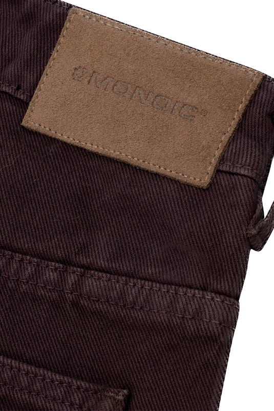 POCKET STRAIGHT PANTS | BURGUNDY