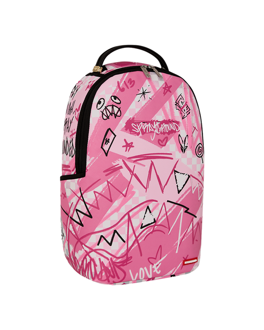 MOCHILA SPRAYGROUND PINK SMOKE CHECK 910B8672NSZ