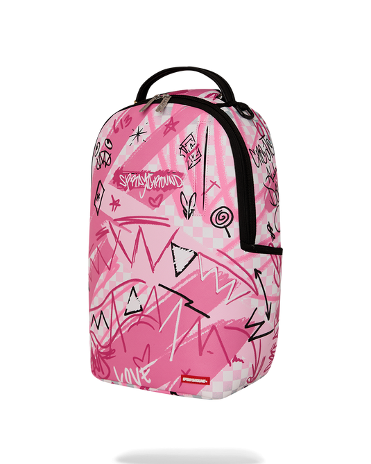 MOCHILA SPRAYGROUND PINK SMOKE CHECK 910B8672NSZ
